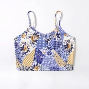 Crop top with spaghetti strap